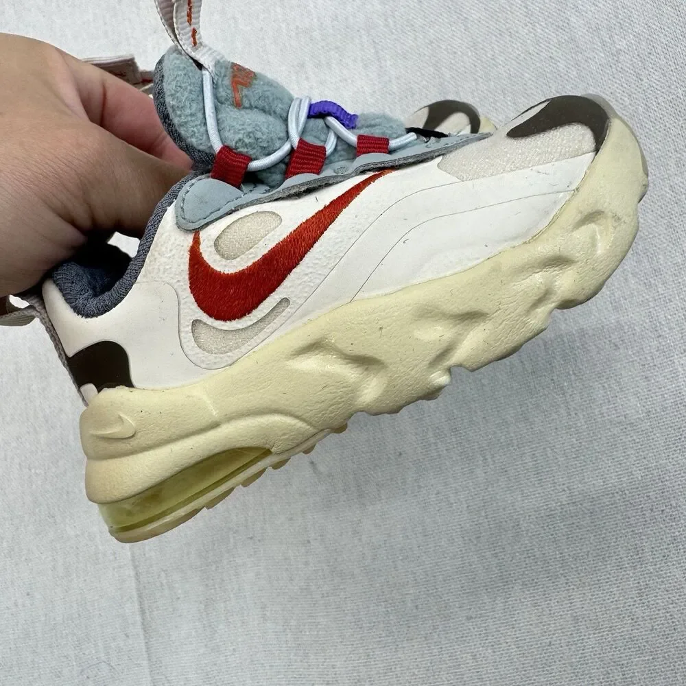 Nike Kid's Air Max 270 React Travis Scott Cactus Trails (TD) 5C